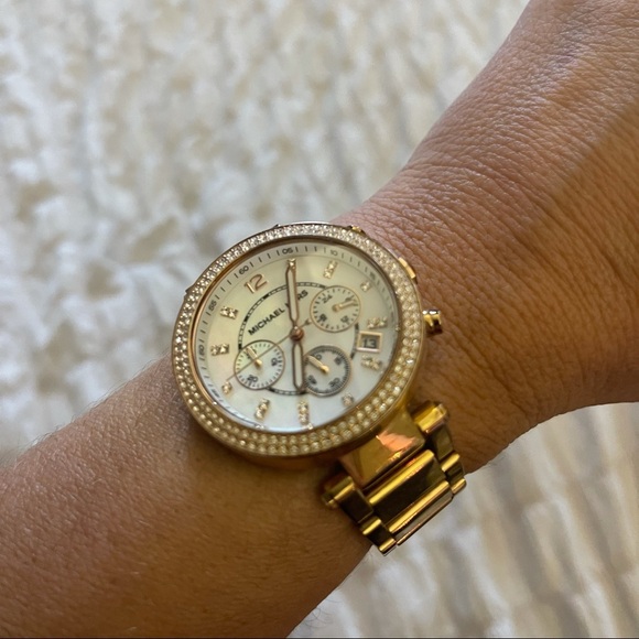 MICHAEL KORS Parker Watch Rose Gold - Picture 4 of 4